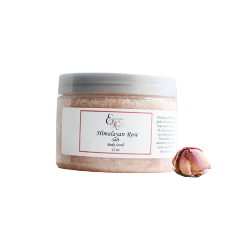 Himalayan Rose Salt Body Scrub - Moisturizing,