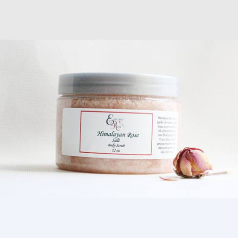 Himalayan Rose Salt Body Scrub - Moisturizing,